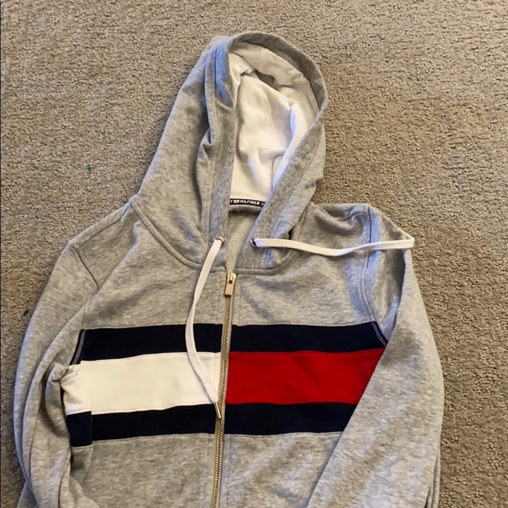 Tommy Hilfiger Zip up hooded sweatshirt